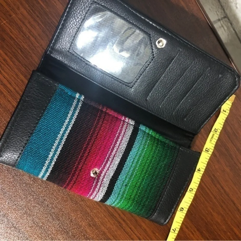 Oaxaca Mexico‎ artisanal woven wallet